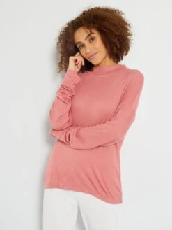 Parte Superior De Pijama De Viscosa Lisa - Rosa 9 Parte Superior De Pijama De Viscosa Lisa - Rosa -TrendyModa Ventas parte superior de pijama de viscosa lisa rosa zo117 1 frb4