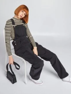 Peto Con Bolsillos Con Solapa - NEGRO_DENI