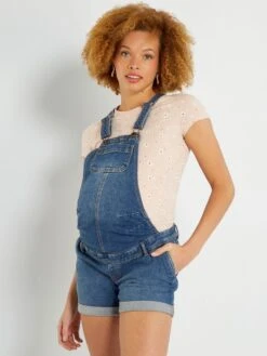 Peto Corto De Premamá - AZUL