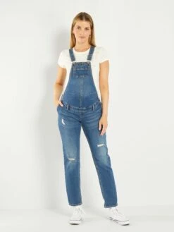 Peto Premamá - AZUL -TrendyModa Ventas peto premama azul xw783 3 frb4