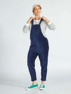 Peto Premamá De Terciopelo - Negro Iris