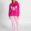 Pijama Con Sudadera Polar + Pantalón De Punto 'Stitch' - 2 piezas - ÁNGEL -TrendyModa Ventas pijama con sudadera polar pantalon de punto stitch 2piezas angel aqu87 1 frb1