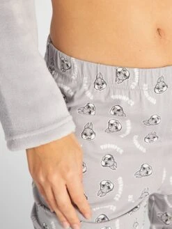 Pijama Con Sudadera Polar + Pantalón De Punto 'Tambor' - 2 piezas - GOLPEADOR -TrendyModa Ventas pijama con sudadera polar pantalon de punto tambor 2piezas golpeador aqu87 2 frb5