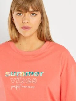 Pijama Corto - 2 Piezas - Naranja 7 Pijama Corto - 2 Piezas - Naranja -TrendyModa Ventas pijama corto 2 piezas naranja ael21 2 frb2