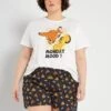 Pijama Corto De Punto 'Disney' - 2 Piezas - Simba 1 Pijama Corto De Punto 'Disney' - 2 Piezas - Simba -TrendyModa Ventas pijama corto de punto disney 2 piezas simba zq552 1 frb1