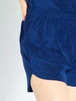 Pijama Corto De Rizo - 2 Piezas - Azul Marino -TrendyModa Ventas pijama corto de rizo 2 piezas azul marino alb06 1 frb4