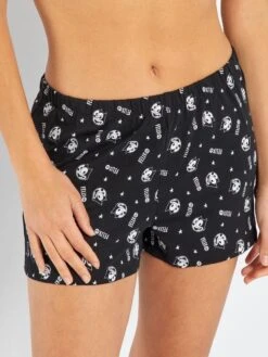 Pijama Corto 'El Gato Felix' - 2 Piezas - BLANCO -TrendyModa Ventas pijama corto el gato felix 2 piezas blanco aix72 1 frb4