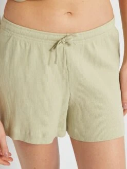 Pijama Corto Short + Camiseta Sin Mangas - 2 Piezas - Beige -TrendyModa Ventas pijama corto short camiseta sin mangas 2 piezas beige zr912 1 frb4