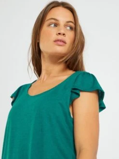 Pijama De 2 Piezas - Verde -TrendyModa Ventas pijama de 2 piezas verde zo111 1 frb4