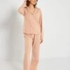 Pijama De Punto - 2 Piezas - ROSA -TrendyModa Ventas pijama de punto 2 piezas rosa zn684 4 frb1