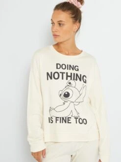 Pijama 'Disney' - BLANCO 10 Pijama 'Disney' - BLANCO -TrendyModa Ventas pijama disney blanco zg948 4 frb4