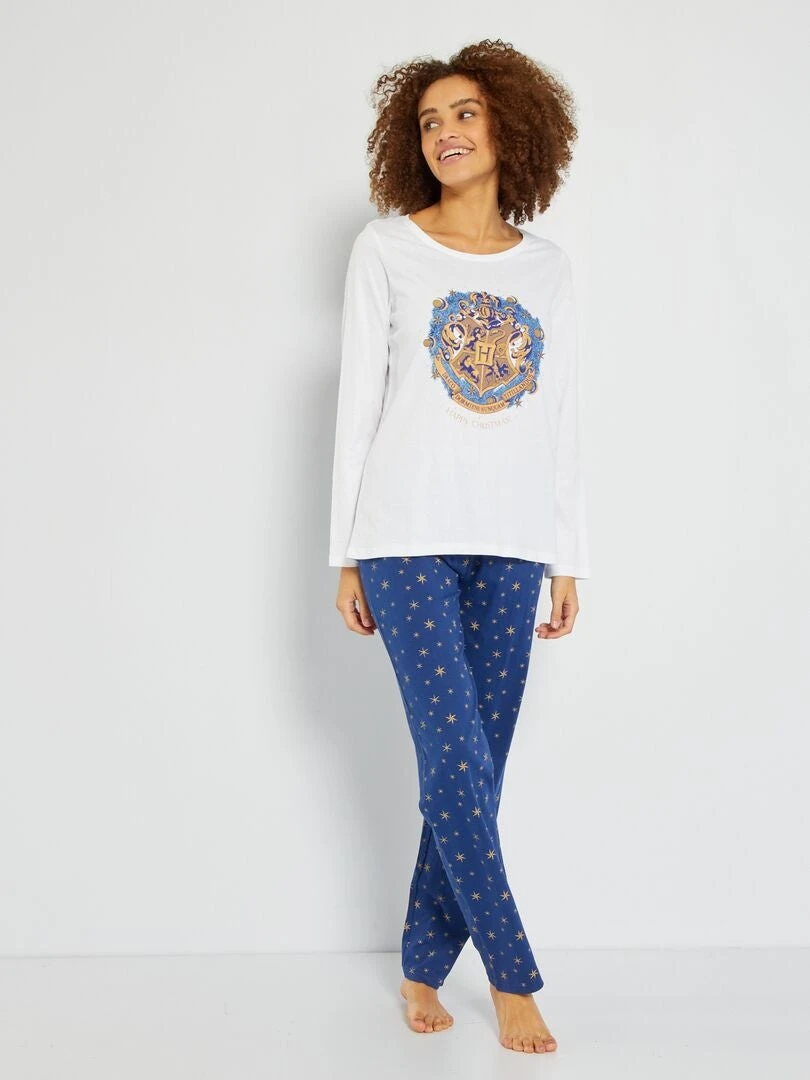 Pijama Estampado 'Harry Potter' - 2 Piezas - BLANCO 3 Pijama Estampado 'Harry Potter' - 2 Piezas - BLANCO