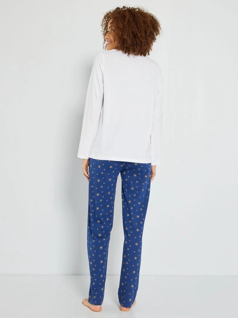 Pijama Estampado 'Harry Potter' - 2 Piezas - BLANCO 4 Pijama Estampado 'Harry Potter' - 2 Piezas - BLANCO - Imagen 2