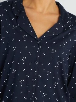 Pijama Largo - 2 Piezas - AZUL MARINO AO -TrendyModa Ventas pijama largo 2 piezas azul marino ao aqi25 1 frb3