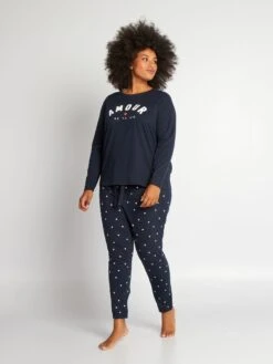 Pijama Largo - 2 piezas - SUEÑO DE LA MARINA -TrendyModa Ventas pijama largo 2piezas sueno de la marina anp43 1 frb4