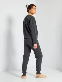 Pijama Largo Y Abrigado 'Harry Potter' - 2 Piezas - GRIS -TrendyModa Ventas pijama largo y abrigado harry potter 2 piezas gris zi726 1 frb3