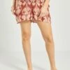 Short Vaporoso Premamá - MARRON -TrendyModa Ventas short vaporoso premama marron zo556 6 frb1