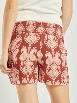 Short Vaporoso Premamá - MARRON -TrendyModa Ventas short vaporoso premama marron zo556 6 frb4