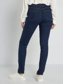 Slim Vaquero De Talle Alto - AZUL -TrendyModa Ventas slim vaquero de talle alto azul zk735 3 frb3