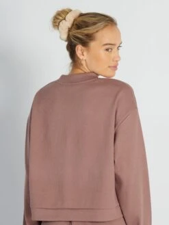 Sudadera De Canalé - CREPE MORADO -TrendyModa Ventas sudadera de canale crepe morado arb88 2 frb3