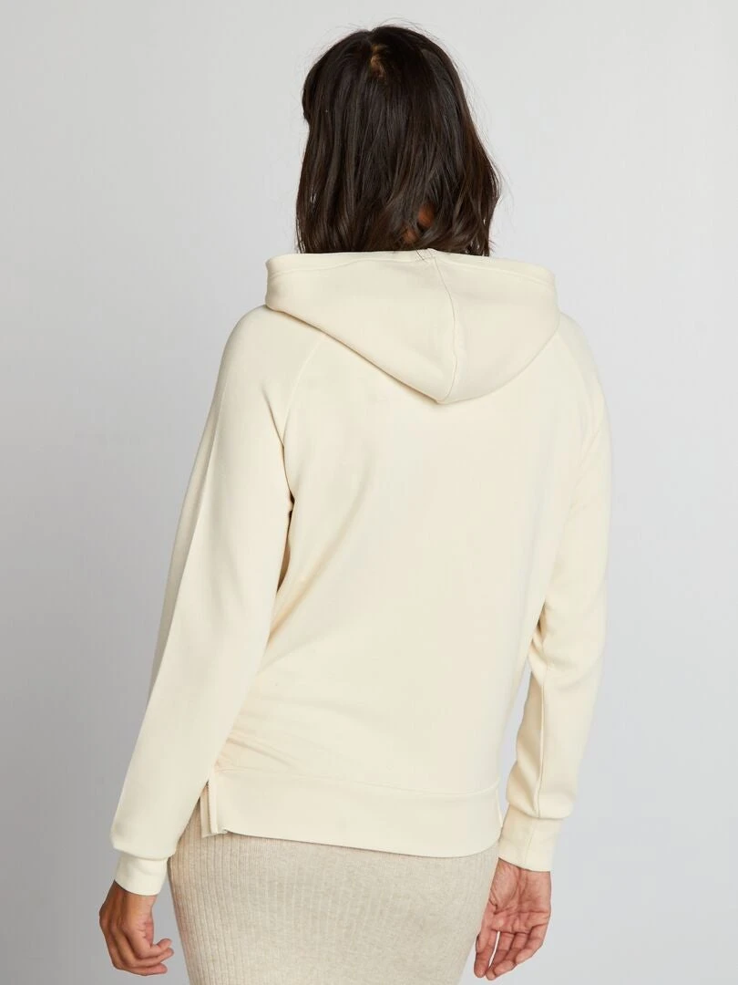Sudadera De Lactancia Con Capucha - Beige 5 Sudadera De Lactancia Con Capucha - Beige - Imagen 3