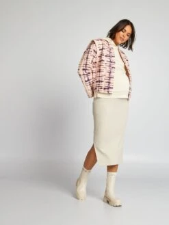 Sudadera De Lactancia Con Capucha - Beige 12 Sudadera De Lactancia Con Capucha - Beige -TrendyModa Ventas sudadera de lactancia con capucha beige akq75 1 frb5