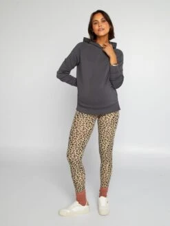 Sudadera De Lactancia Con Capucha - Gris Oscuro -TrendyModa Ventas sudadera de lactancia con capucha gris oscuro akq75 2 frb4