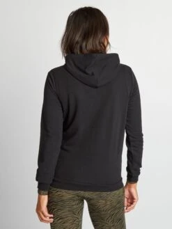 Sudadera De Lactancia Con Capucha - Negro -TrendyModa Ventas sudadera de lactancia con capucha negro akq54 2 frb5
