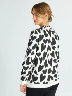 Sudadera De Lactancia Con Cuello Redondo - NEVADA -TrendyModa Ventas sudadera de lactancia con cuello redondo nevada akq72 4 frb4