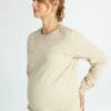 Sudadera De Lactancia - FLOR BEIGE -TrendyModa Ventas sudadera de lactancia flor beige akq63 1 frb1