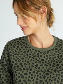 Sudadera De Lactancia - KAKIBETE -TrendyModa Ventas sudadera de lactancia kakibete akq63 2 frb5