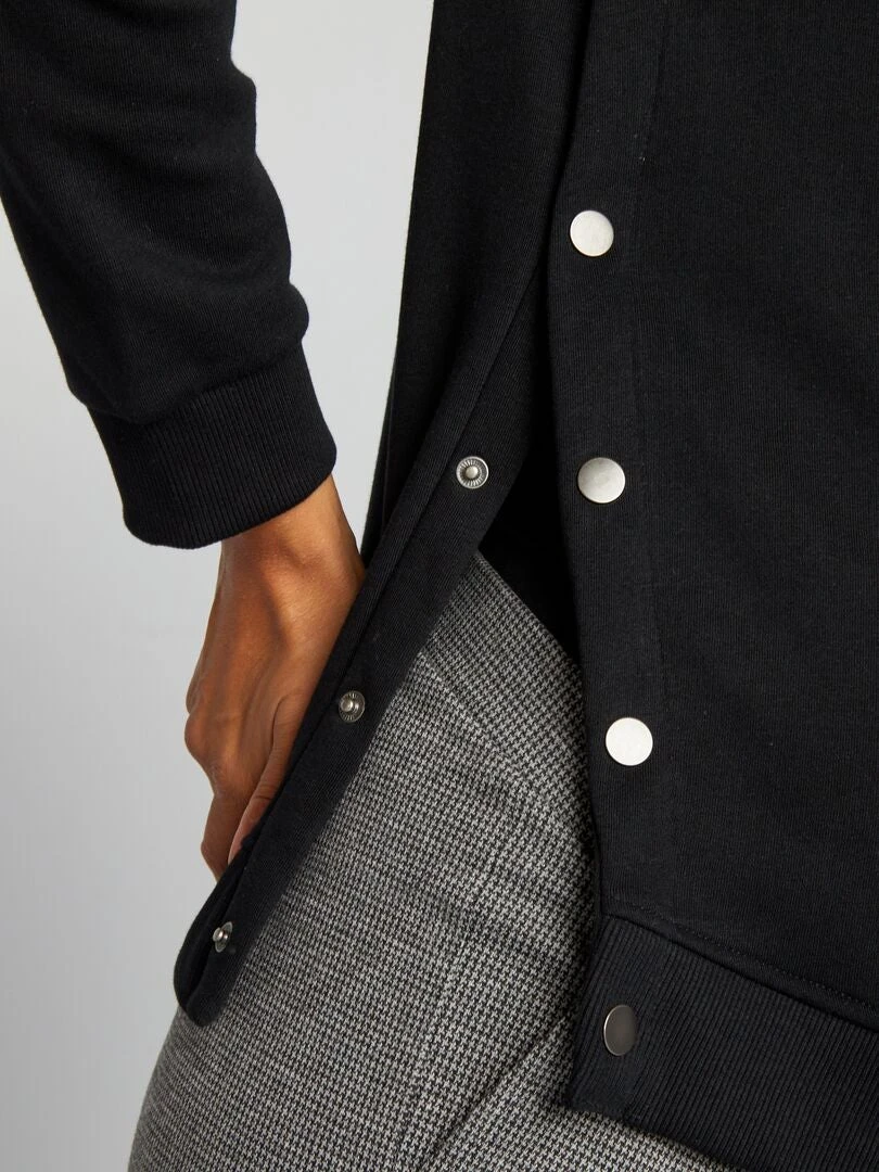 Sudadera De Lactancia - Negro 4 Sudadera De Lactancia - Negro - Imagen 2