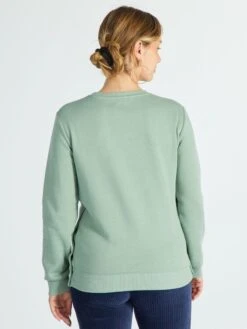Sudadera De Lactancia - VERDE -TrendyModa Ventas sudadera de lactancia verde akq62 3 frb4