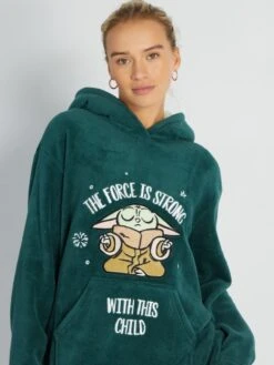 Sudadera De Pijama Polar 'Grogu' 'The Mandalorian' - GRUA 10 Sudadera De Pijama Polar 'Grogu' 'The Mandalorian' - GRUA -TrendyModa Ventas sudadera de pijama polar grogu the mandalorian grua aqw86 1 frb4