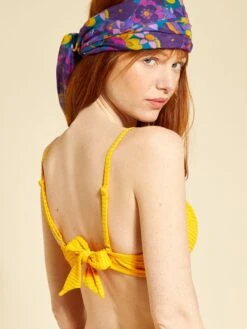 Sujetador De Bikini De Microfibra Con Textura - AMARILLO 10 Sujetador De Bikini De Microfibra Con Textura - AMARILLO -TrendyModa Ventas sujetador de bikini de microfibra con textura amarillo zp108 1 frb3
