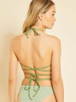 Sujetador De Bikini De Triángulo - BLANCO -TrendyModa Ventas sujetador de bikini de triangulo blanco zq282 2 frb3