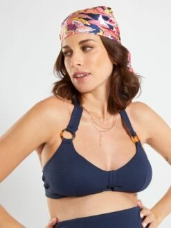 Sujetador De Bikini De Triángulo Premamá - Negro Iris