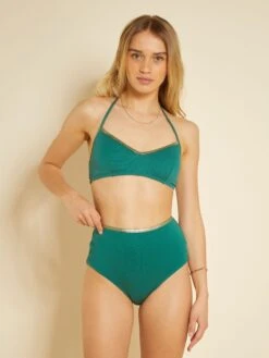 Sujetador De Bikini De Triángulo - VERDE 11 Sujetador De Bikini De Triángulo - VERDE -TrendyModa Ventas sujetador de bikini de triangulo verde zr971 1 frb5