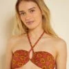 Sujetador De Bikini Tipo Bandeau - ROJO -TrendyModa Ventas sujetador de bikini tipo bandeau rojo zr976 1 frb1