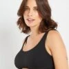 Sujetador De Bikini Tipo Top De Premamá - Negro -TrendyModa Ventas sujetador de bikini tipo top de premama negro zq209 1 frb1
