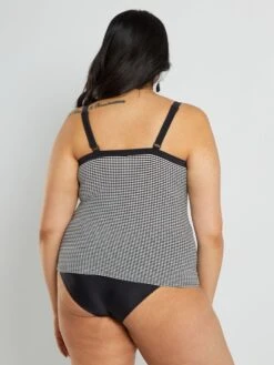 Tankini - BEIGE -TrendyModa Ventas tankini beige adn12 1 frb4