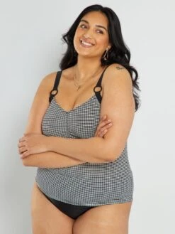 Tankini - BEIGE -TrendyModa Ventas tankini beige adn12 1 frb5