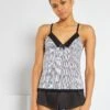 Top + Short 'Envie De Lingerie' - Negro -TrendyModa Ventas top short envie de lingerie negro yl872 1 frb1