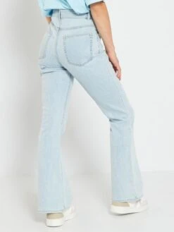 Vaquero Flare Efecto Destroy - Azul 10 Vaquero Flare Efecto Destroy - Azul -TrendyModa Ventas vaquero flare efecto destroy azul za175 3 frb3