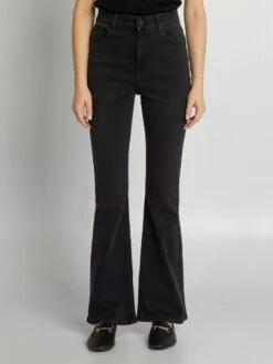 Vaquero Flare - L30 - NEGRO 10 Vaquero Flare - L30 - NEGRO -TrendyModa Ventas vaquero flare l30 negro zk664 1 frb4