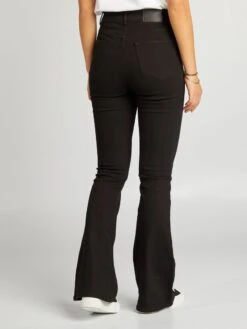 Vaquero Flare - L34 - NEGRO -TrendyModa Ventas vaquero flare l34 negro zk720 1 frb4