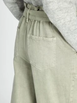 Vaquero Mom Con Cinturón - Gris -TrendyModa Ventas vaquero mom con cinturon gris aof04 5 frb7