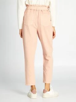 Vaquero Mom Con Cinturón - Rosa 10 Vaquero Mom Con Cinturón - Rosa -TrendyModa Ventas vaquero mom con cinturon rosa aof04 3 frb3