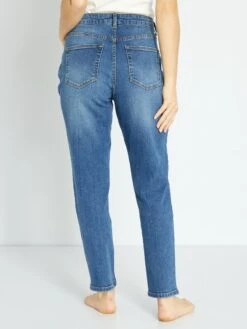 Vaquero Mom Con Talle Muy Alto - L32 - AZUL -TrendyModa Ventas vaquero mom con talle muy alto l32 azul zk670 5 frb3