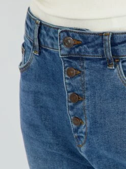 Vaquero Mom Con Talle Muy Alto - L32 - AZUL -TrendyModa Ventas vaquero mom con talle muy alto l32 azul zk670 5 frb5